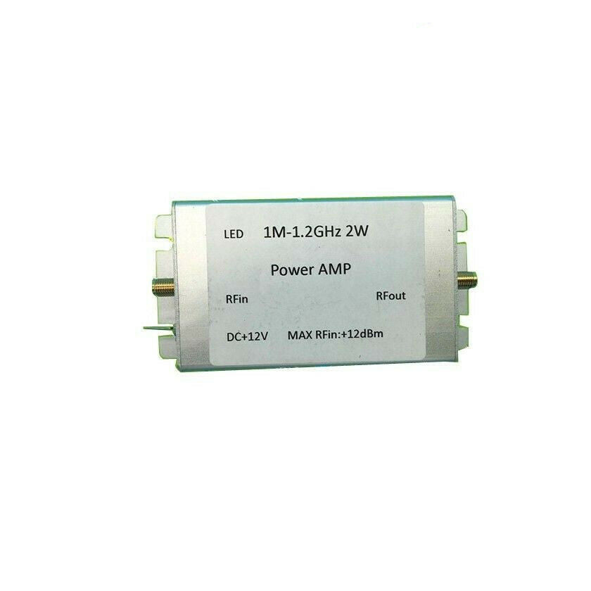 New 1M-1200MHz 2W RF Power Amplifier HF VHF UHF FM Transmitter For Ham Radio