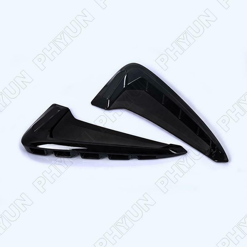 For 2014-2017 BMW X5 F15 Side Wing Air Flow Fender Intake Vent Covers Black Trim
