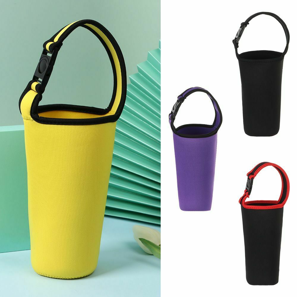 Tote Bag Carrier Portable Mug Holder Beverage Bag Water Bottle Bag Cup Sleeve