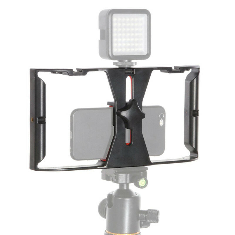 Video Stabilizer Rig Camera Cage Handheld Film Grip Stabilizer for Smart Phon SJ