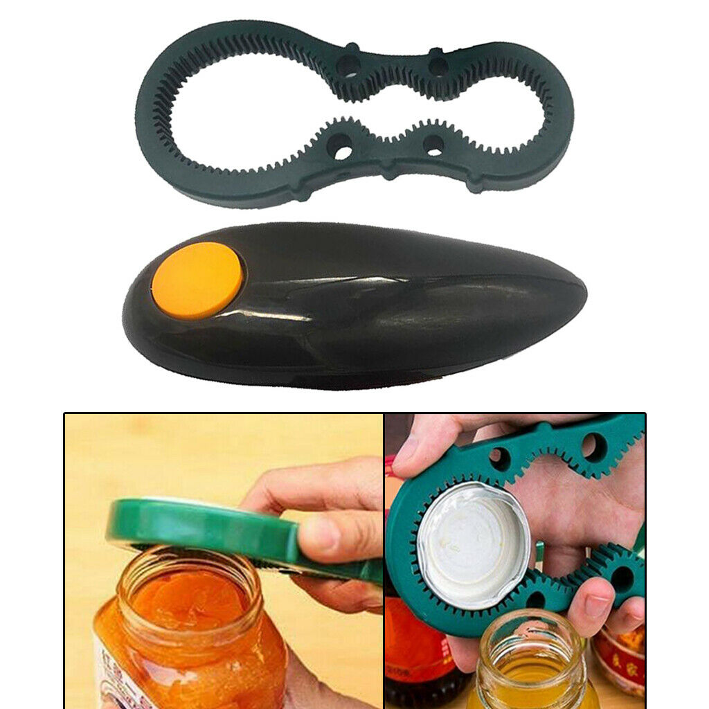Automatic Electric Can Opener Smooth Edge Easy to Open for Kitchen Outdoor