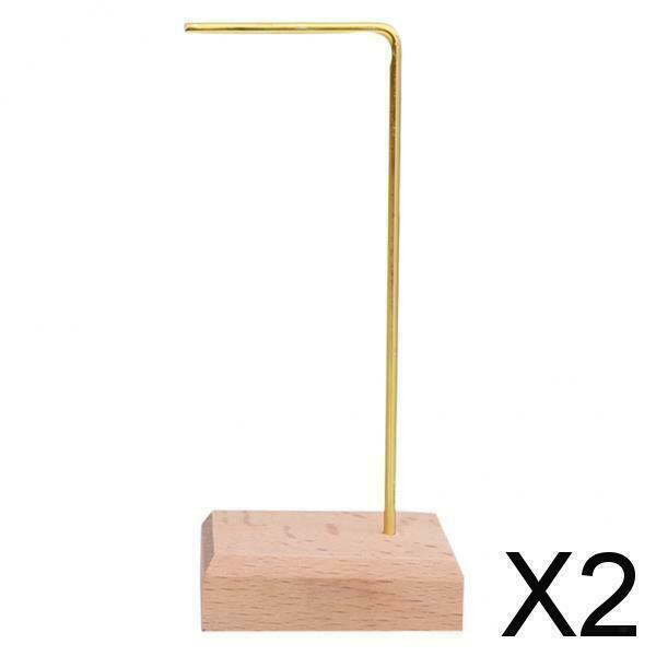 2X Jewelry Display Stand Metal Rack Holder Earrings Female Small Decor Shelf L