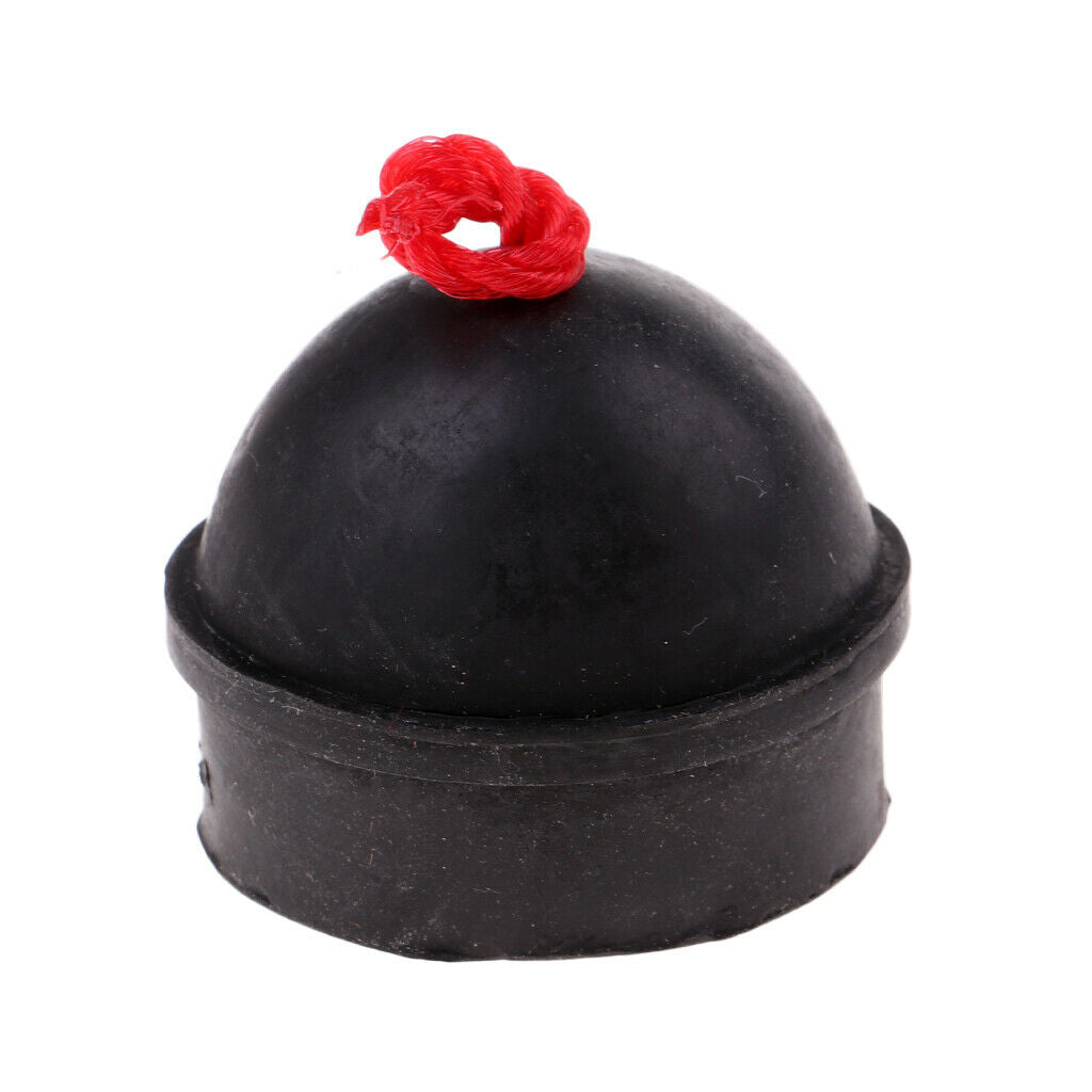 4x Pool Rubber Chalk Holder   Case Container with String for Billiard Snooker