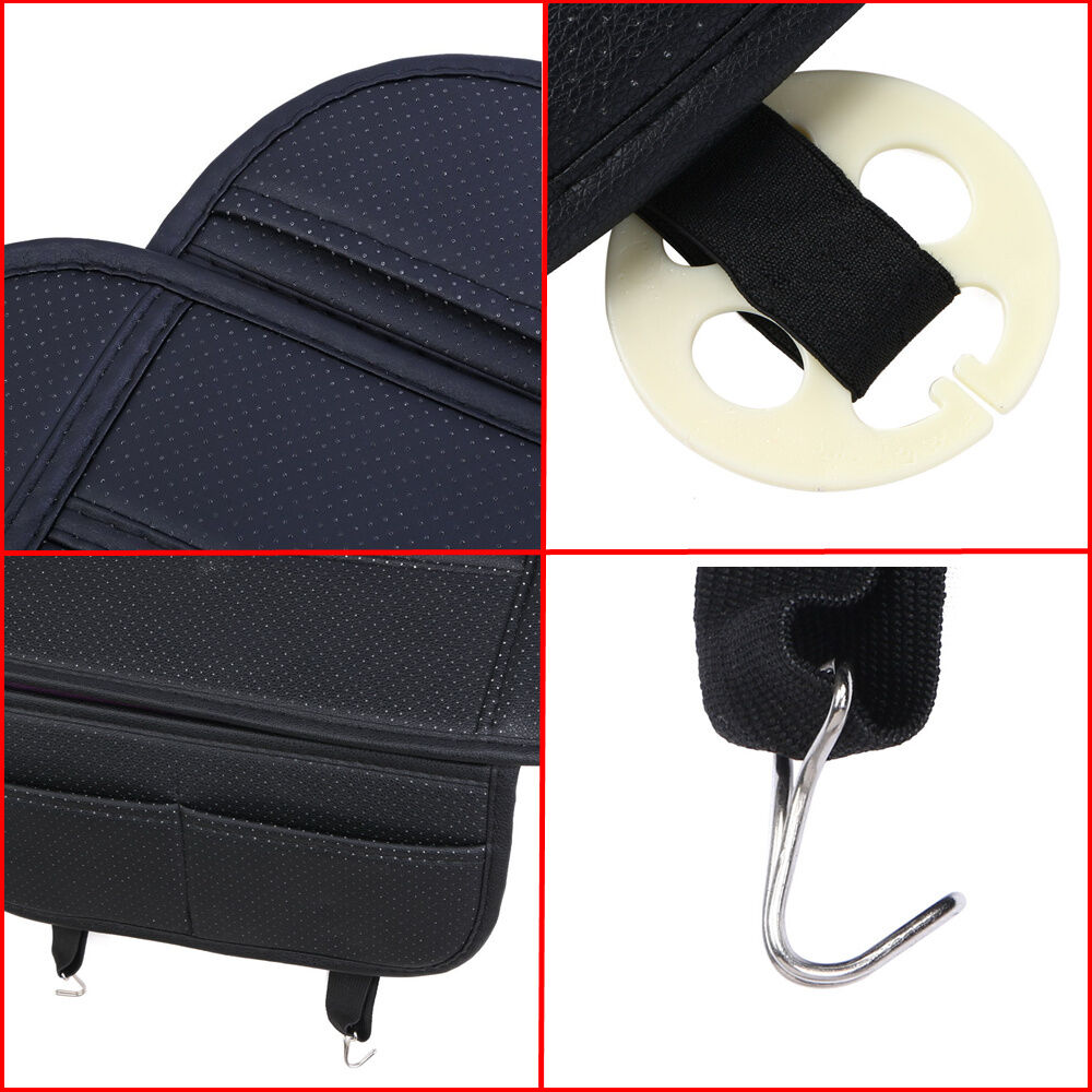 Breathable PU Bamboo Charcoal Car Seat Cover Pad Mat for Auto Chair Cushion 1PCS