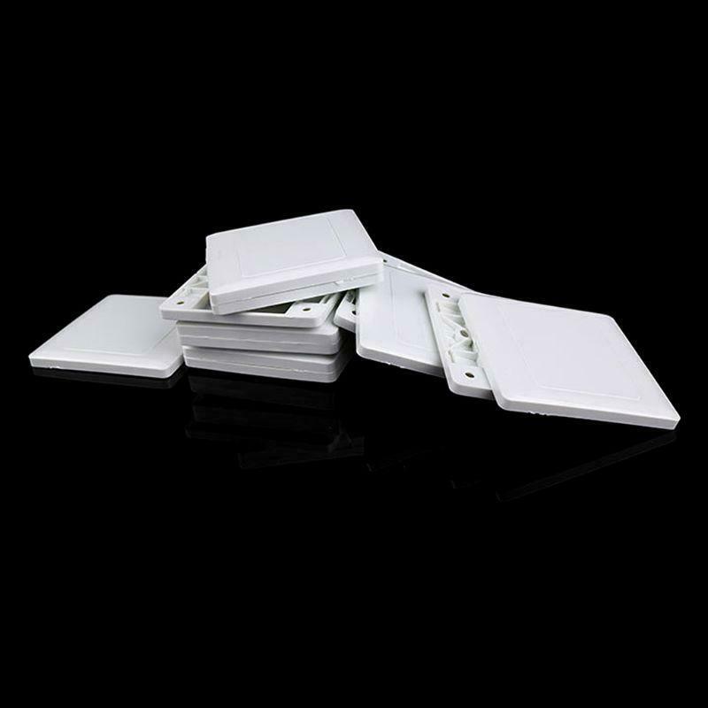 Electric Wall Switch Socket Blank Cover Panel Whiteboard ABS Outlet Plate Bezel