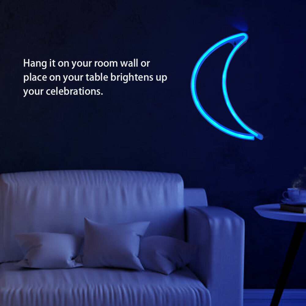 LED Neon Sign Light Wall Background Night Light Christmas Wedding Home Bar Decor