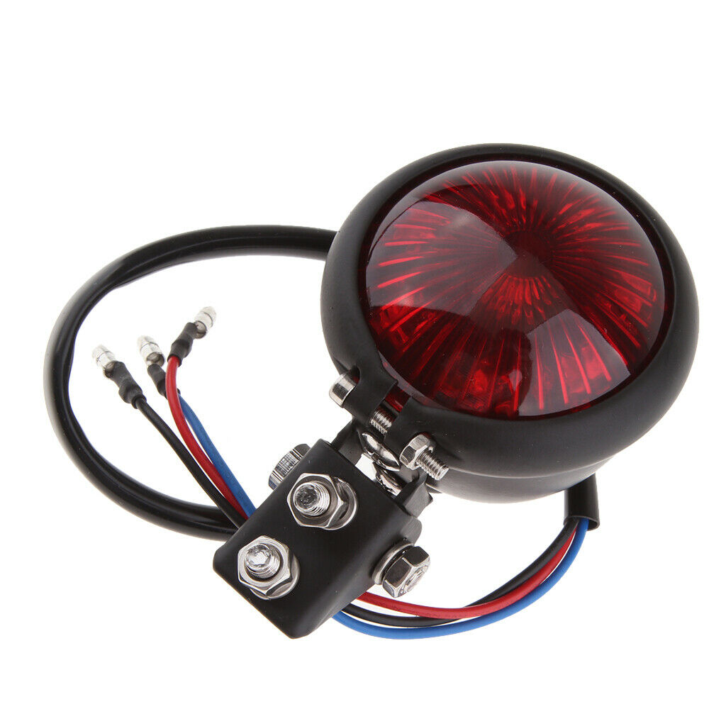 12V Motorcycle LED Brake Stop Rear Tail Light for Chopper Bobber