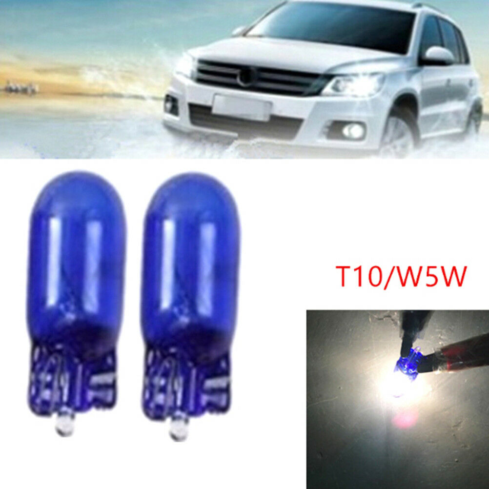 10x T10 168 W5W 5W halogen white globe xenon sidelight front headlight bul.l8