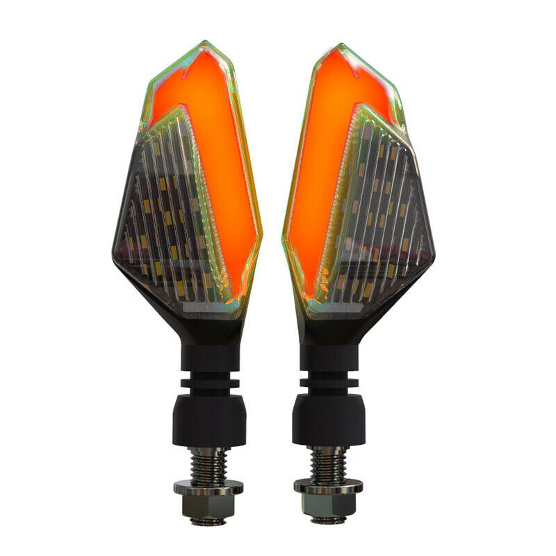 2PCS Motorcycle Turn Signal 22 high-bright LED chips LED Daytime Running Light
