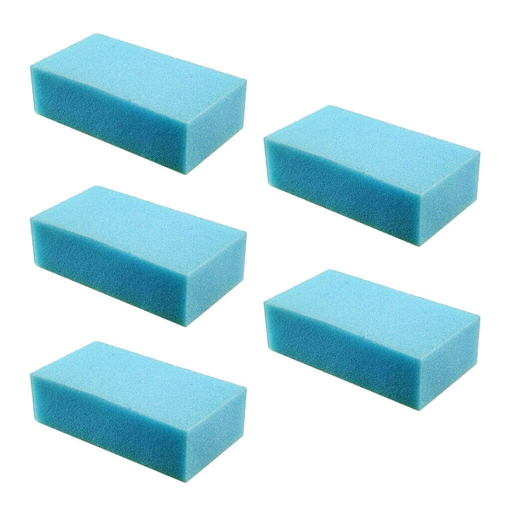 Lots 5 Reusable Soft Styling Cleaning Sponge For Hair Cutting Shaving House Blue