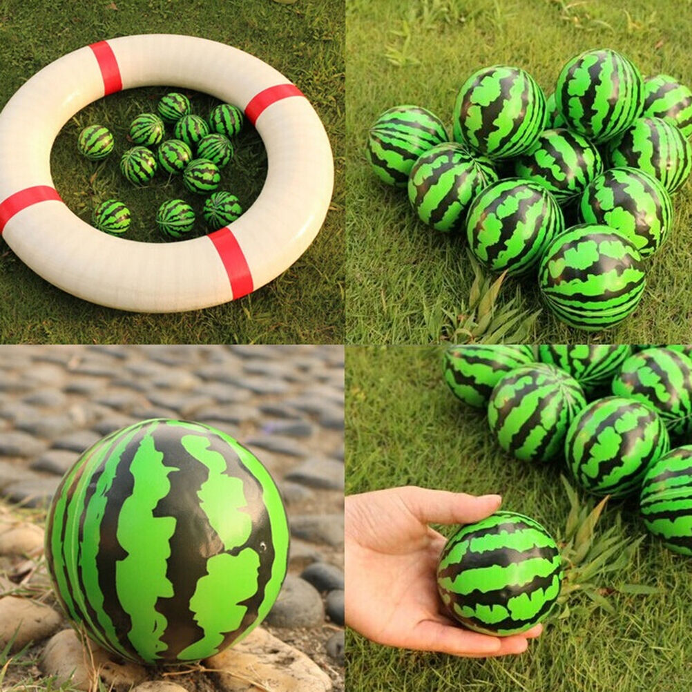 Watermelon Shaped Hand Wrist Exercise Stress Relief Squeeze Soft Foam Ball BD Tt