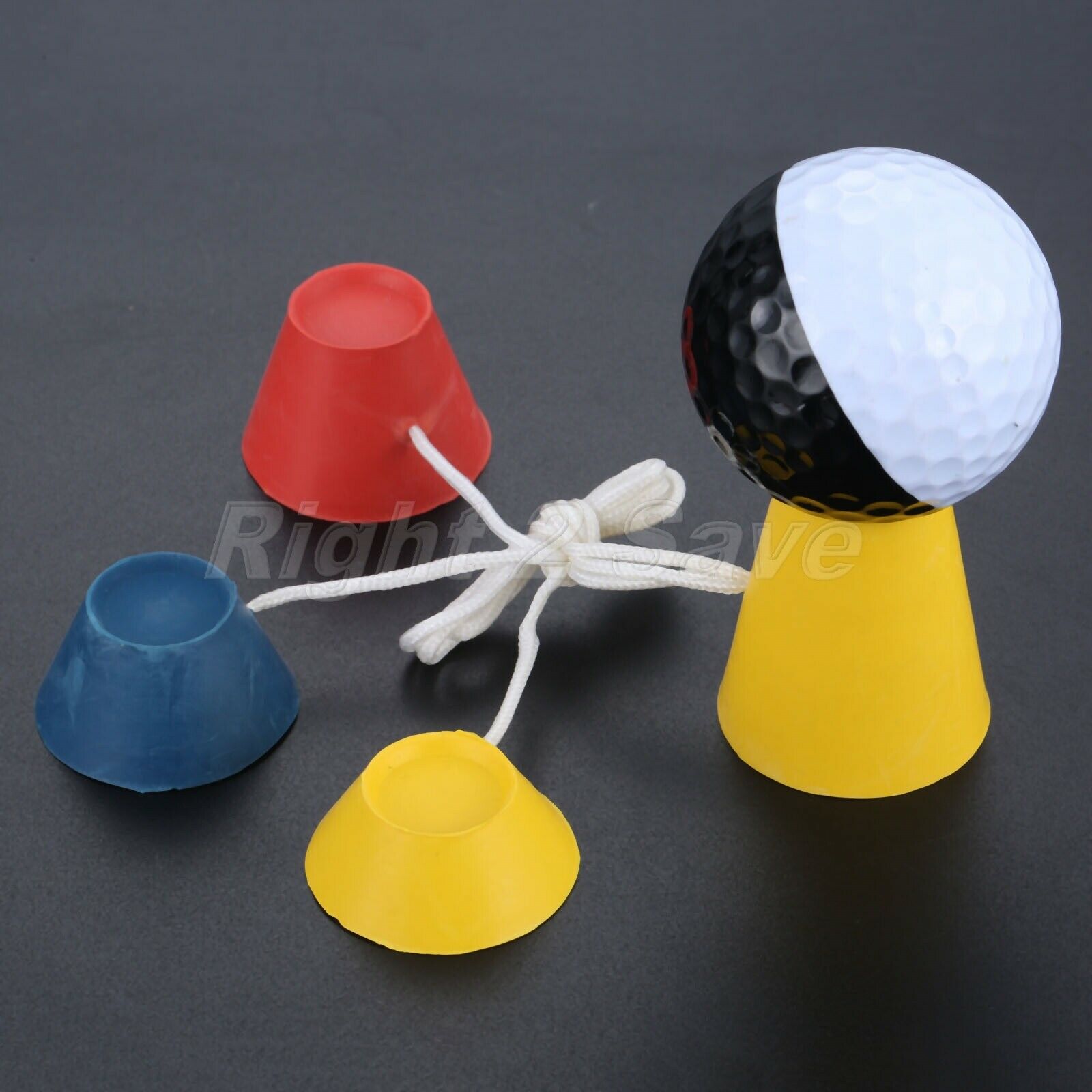 4Pcs Rubber Winter Golf Tee Golf Ball Holder for Frosty Days Golf Club Accessory