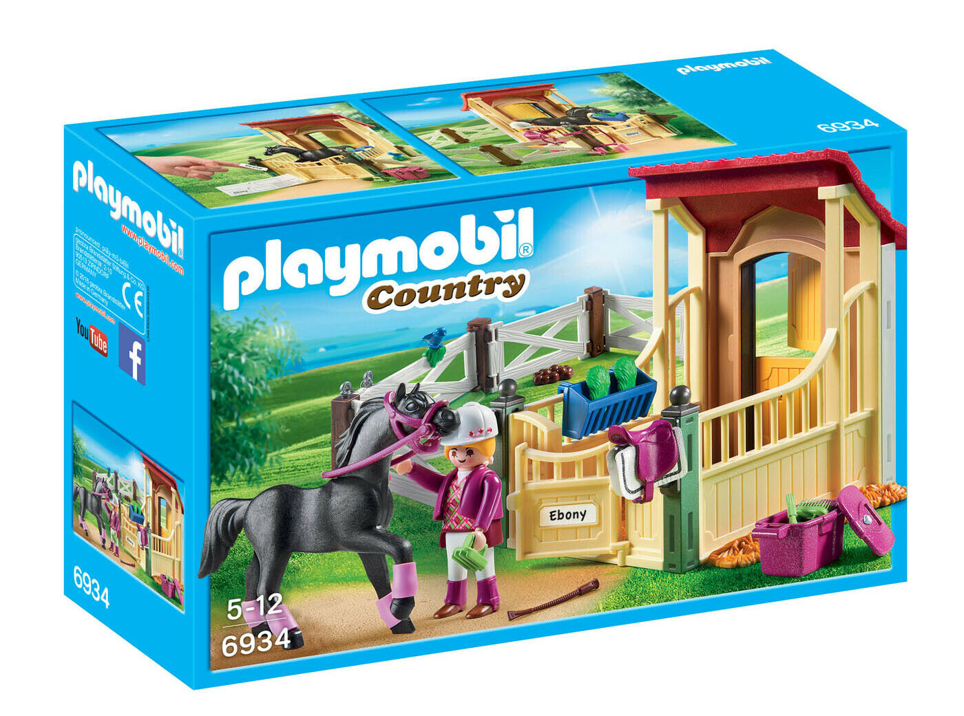 6934 Playmobil Horse Stable with Araber Country Suitable for ages 5 years and up