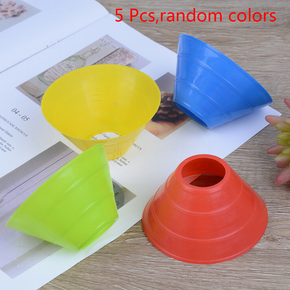 5 Pcs Cones Discs Soccer Football Training Sports Entertainment Accessorie.l8