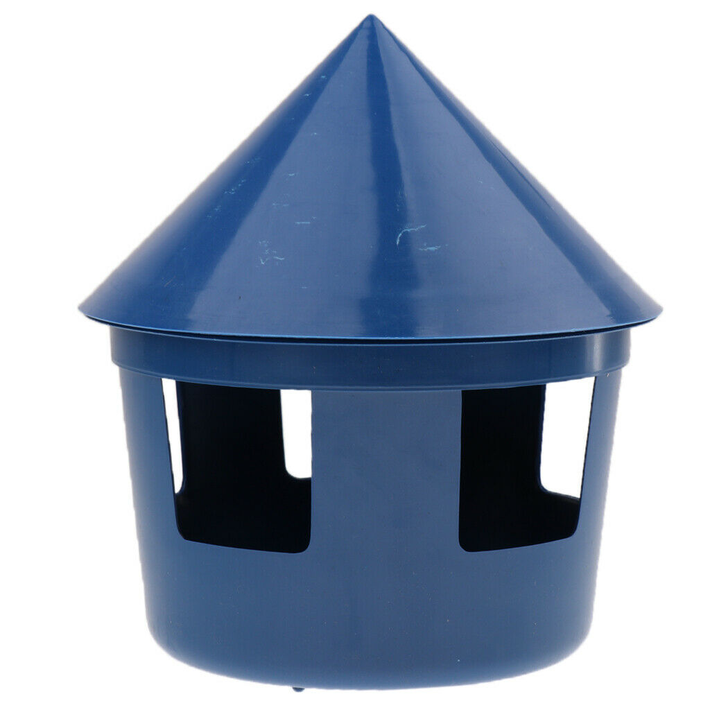 Pigeon Food Water Bowl Feeder Plastic Bird Cage Sand Food Box Cup