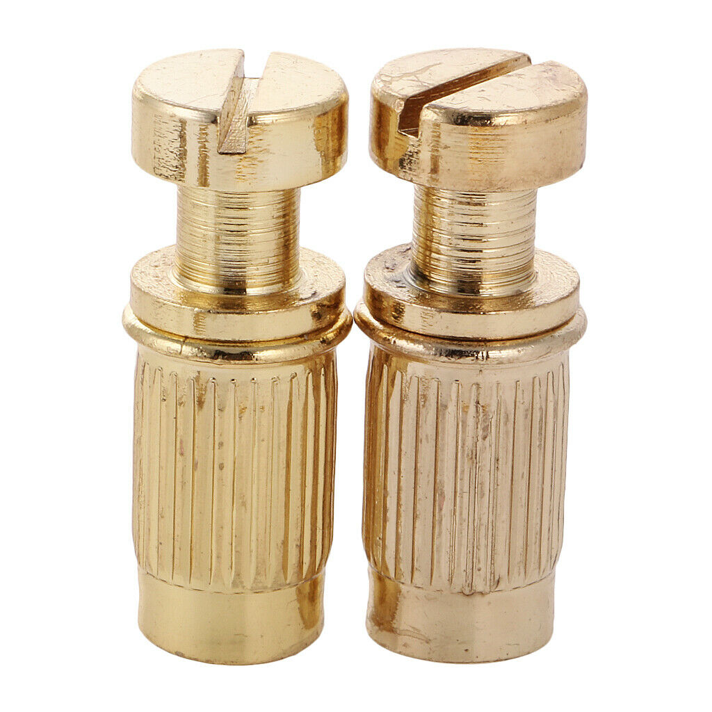 Durable Electric Guitar Roller Bridge Saddle Set 43MM 6 String Brass Slotted