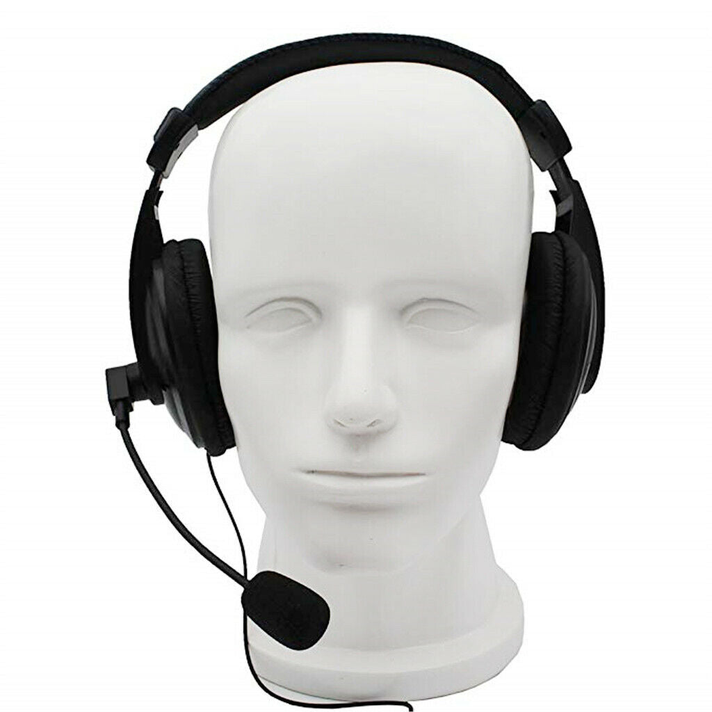Over Ear Headset PTT Headphones  Compatible with Noise Canceling