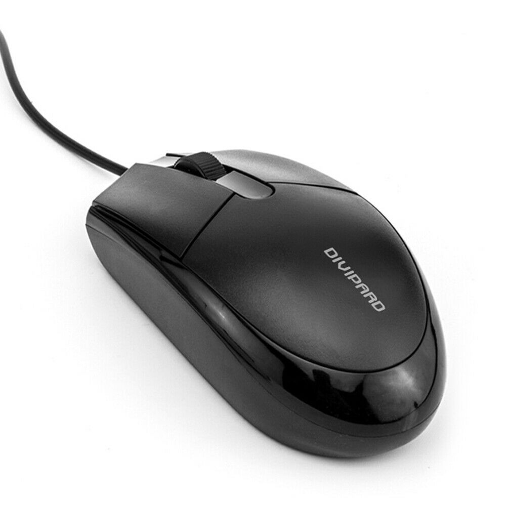 Wired mouse, 1200DPI optical mouse, for desktop notebook computers