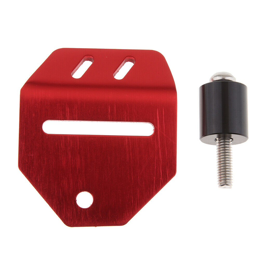 Red Brake Fluid Container Protection Motorcycle Brake Protection Rear Cover For