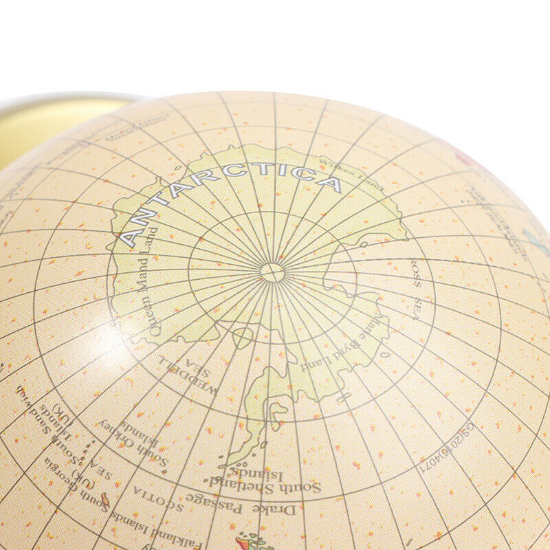 360 Degree Rotating World Globe Desktop Decor Geography Education School SupBDA