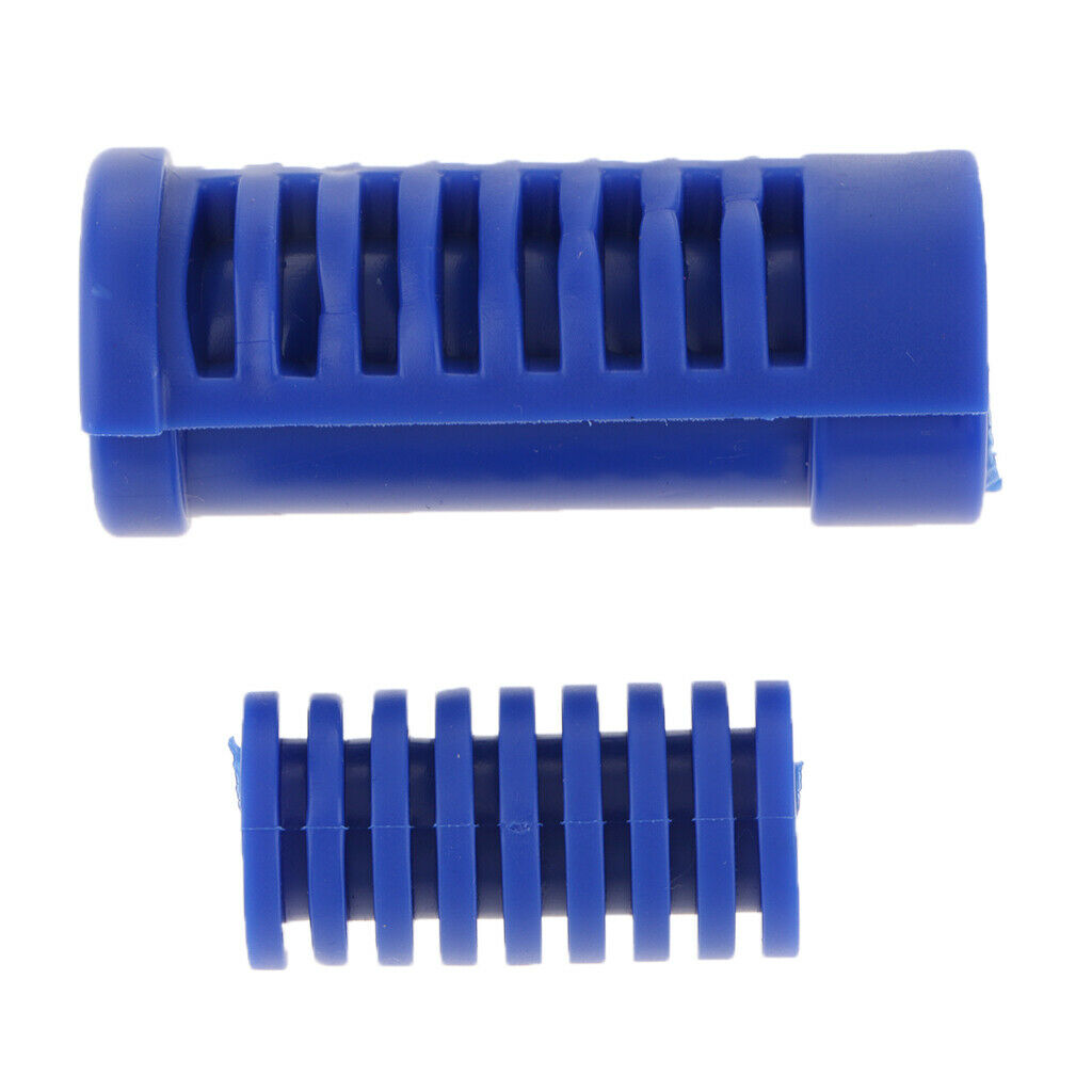 Motorcycle Gear Shift Shifter Lever Rod&Footrest Pedal Rubber Cover 2 Colors