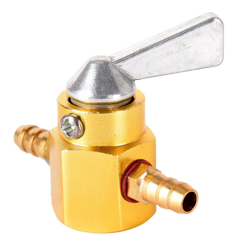 Universal 6mm Motorbike Motorcycle In-Line Petrol On-Off Fuel Tap Switch G.l8