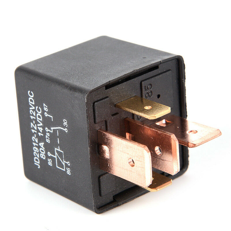 Waterproof 12V Relay DC SPDT 80A 5 Pin Car Changeover Automotive ON/OFF R.l8