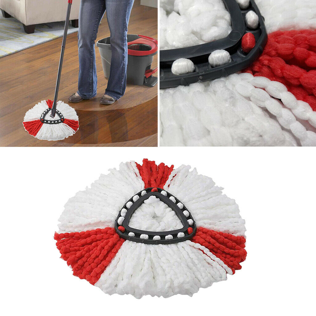 Floor Cleaning Mop Heads Microfiber Mop Refill Replacing For