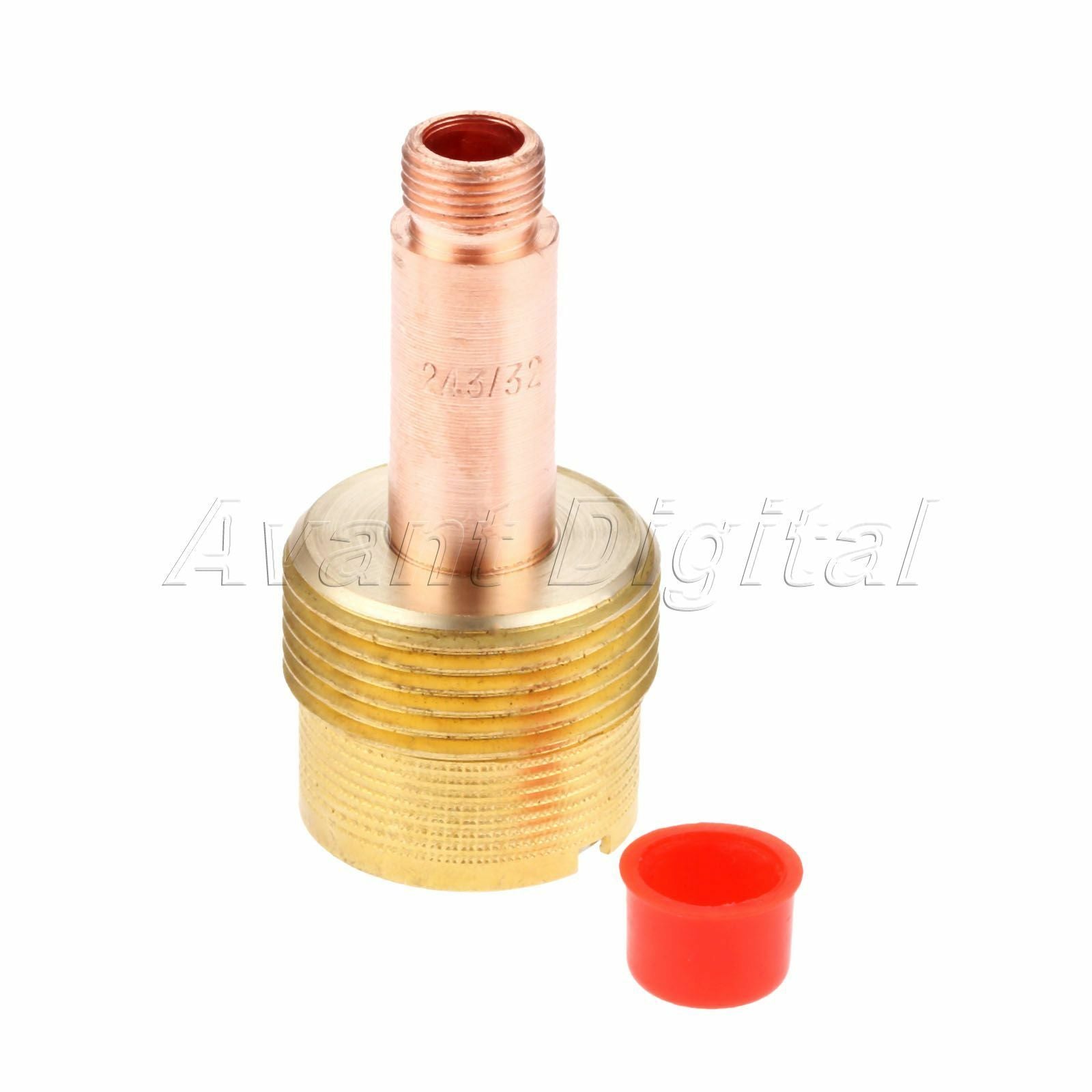 2Pc 45V64 Extra Large gas lens collet bodies 3/32" for TIG weld Torch WP17 18 26