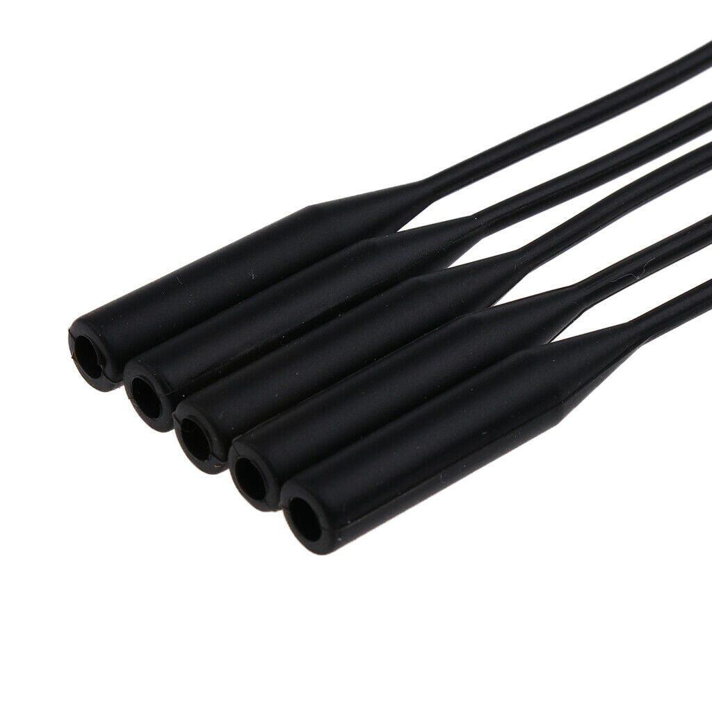 15 Pieces Silicone Sports Glasses Strap Eyeglass Sunglasses Holder