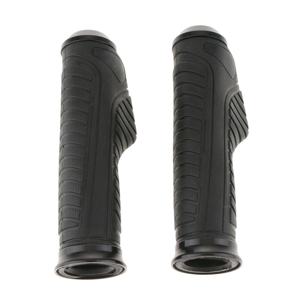 7/8'' 22mm Universal Motorcycle Handlebar Nonslip Hand Grips Black