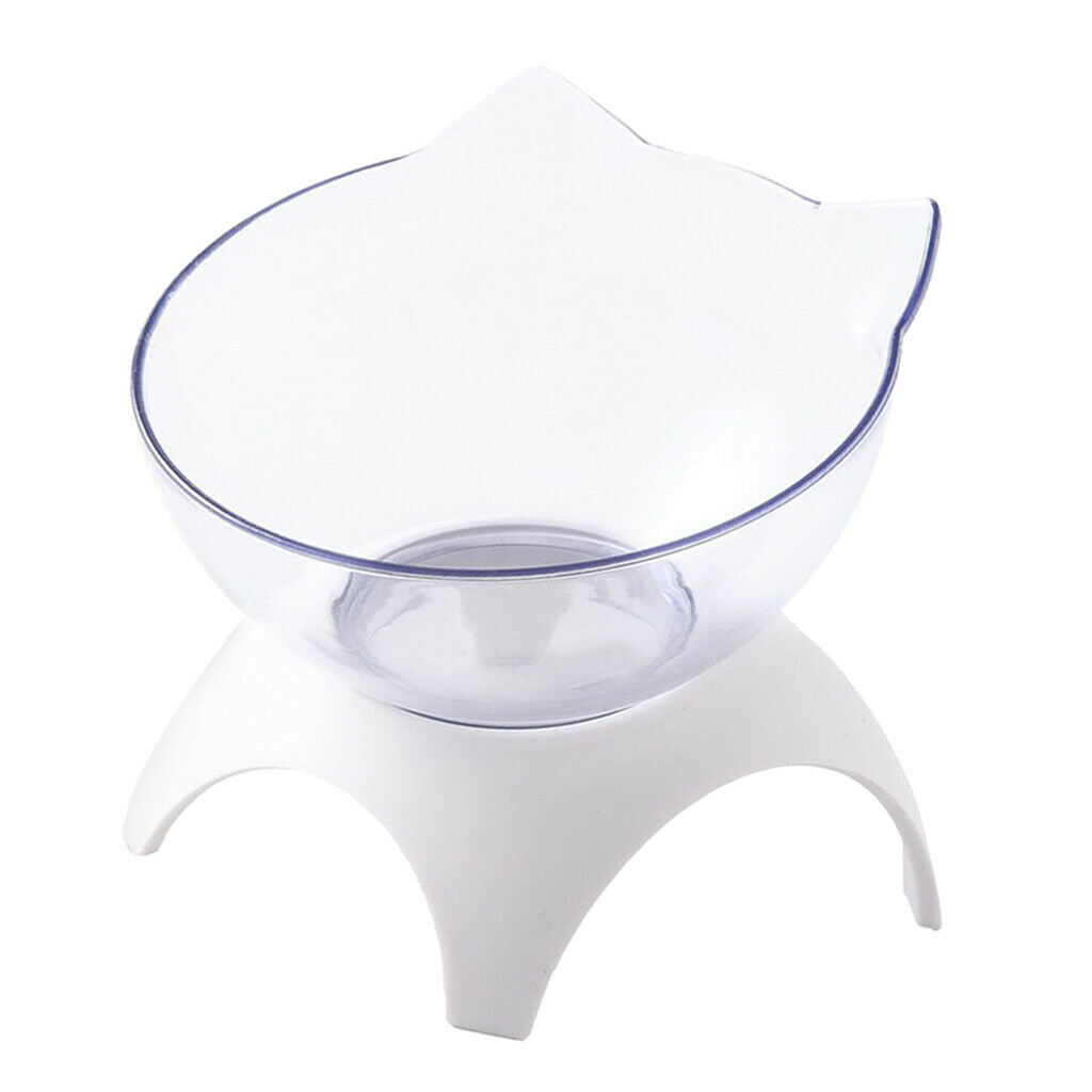 2 Styles Kitten Dog Elevated Bowls Raised Feeder For Small Pet Cats Puppy