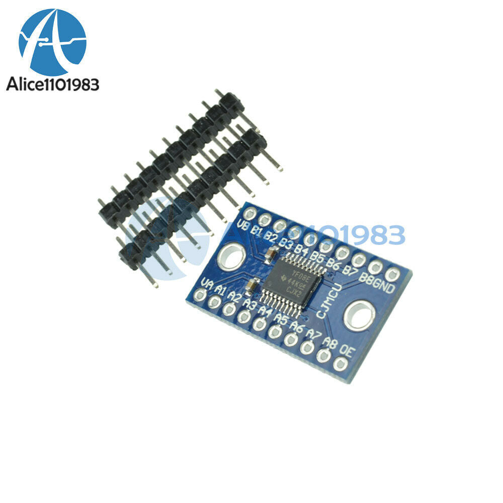 8-Channel Logic Level Bi-directional Converter Module TXS0108E TXB0108 Arduino