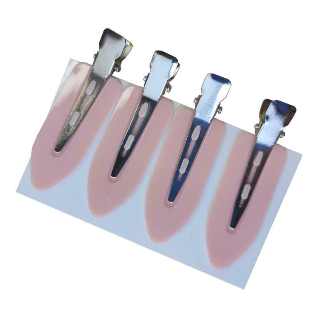 24Pcs/set lot Seamless Hair Clips Barber Bangs Clamps Barrettes for Girls