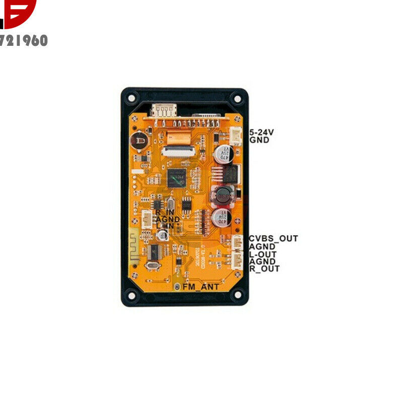 2.4'' MP5 Stereo Audio-Decoder Board 5.0 Bluetooth Calls HD Video Player For Car