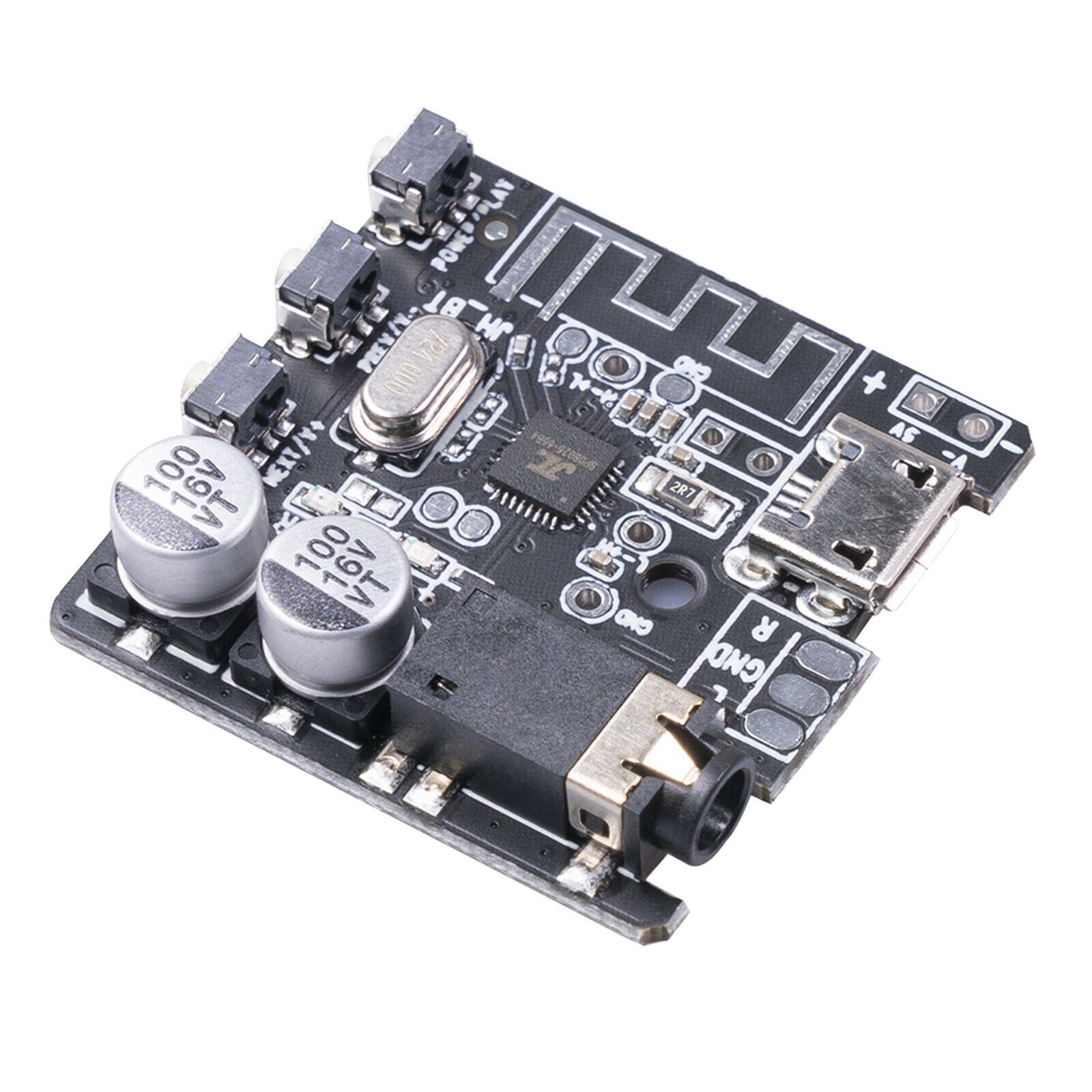 Wireless Bluetooth Module Audio Receive Module Home Stereo Music for 3.7V