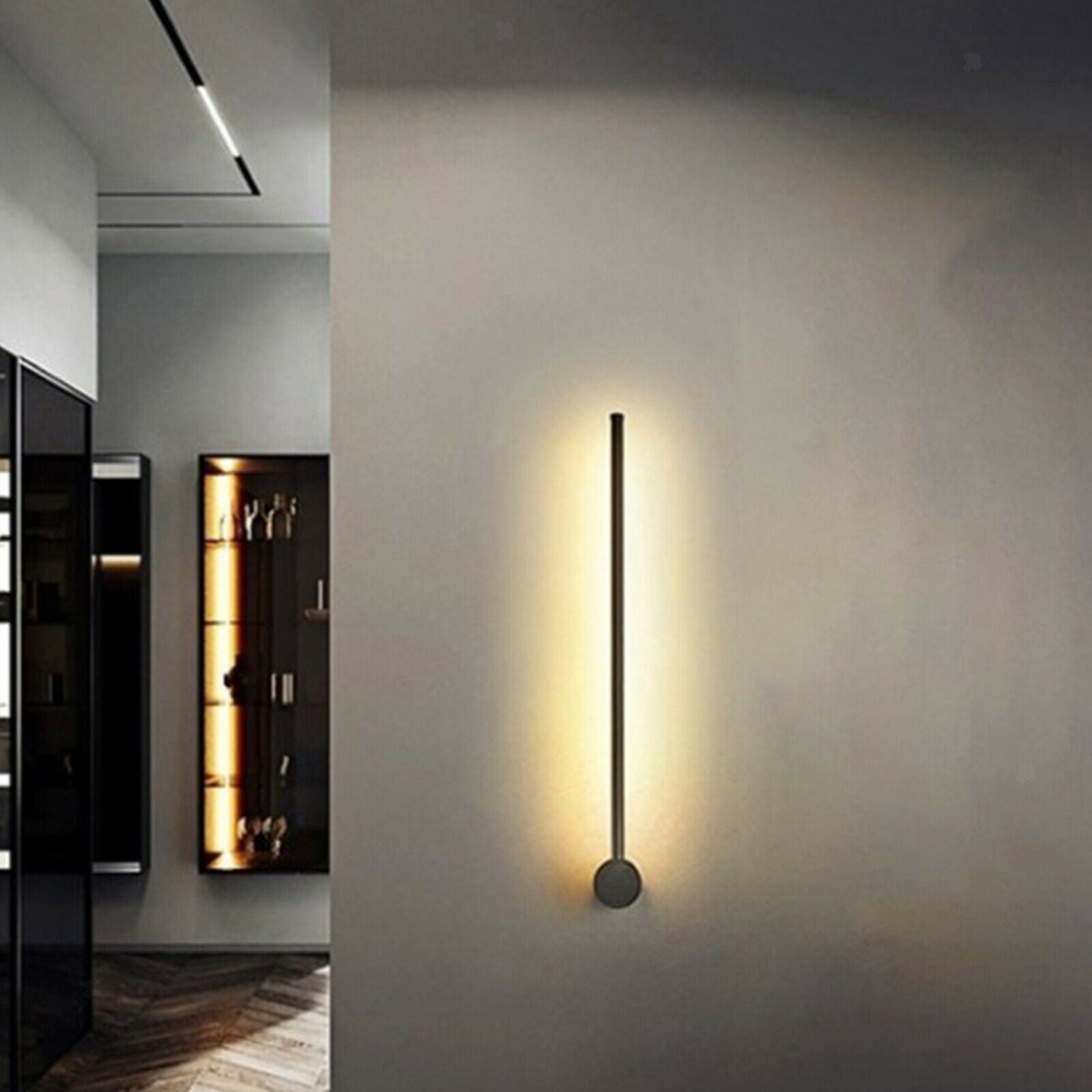 Wall Mounted Light Atmosphere Lamp Office Bedroom Bar Decor 60cm Warm Light