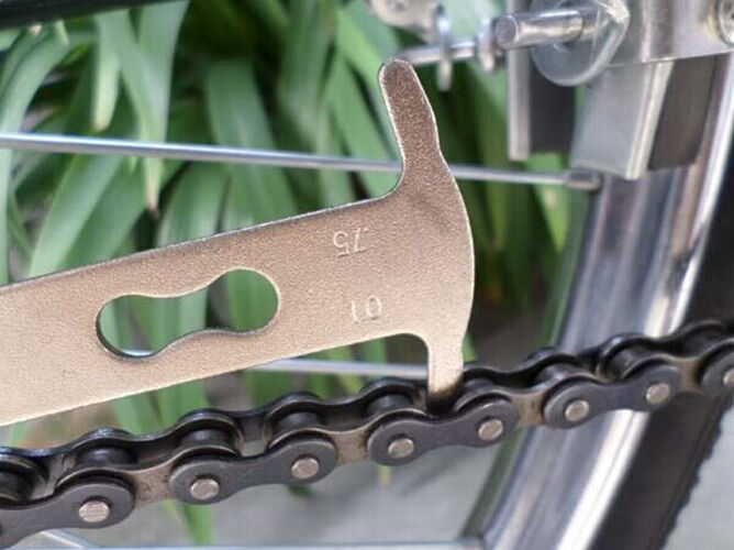 Bicycle Bike Chain Checker Wear Indicator Measure Tool Gauge Repair checke.l8