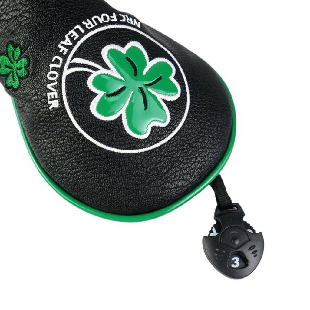 Lots 3 Waterproof Golf Wood Head Covers Driver Headcover Woods Cover Guards