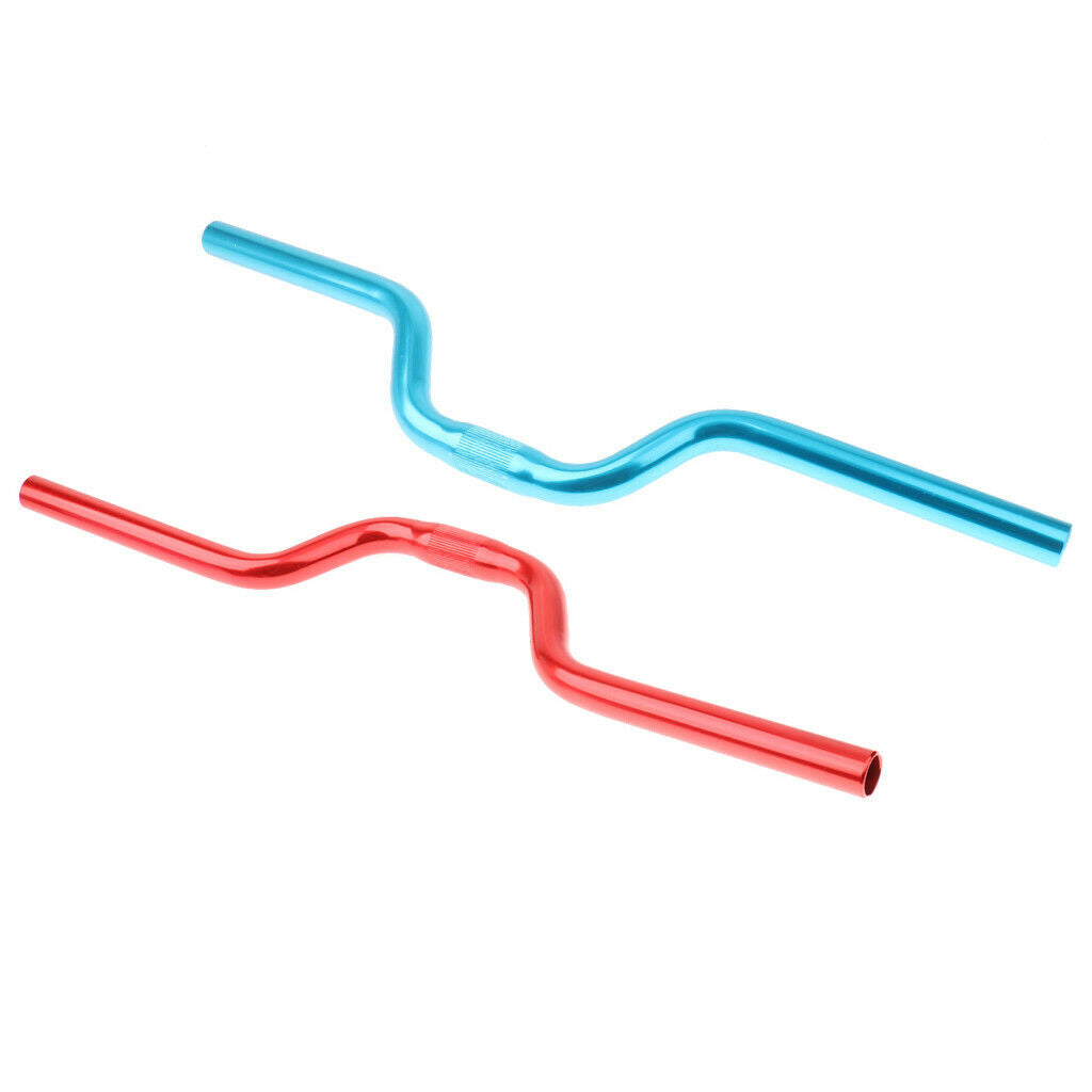 2x Lightweight Cycling Mountain Road  Bike Riser Bar Handlebar 25.4mm