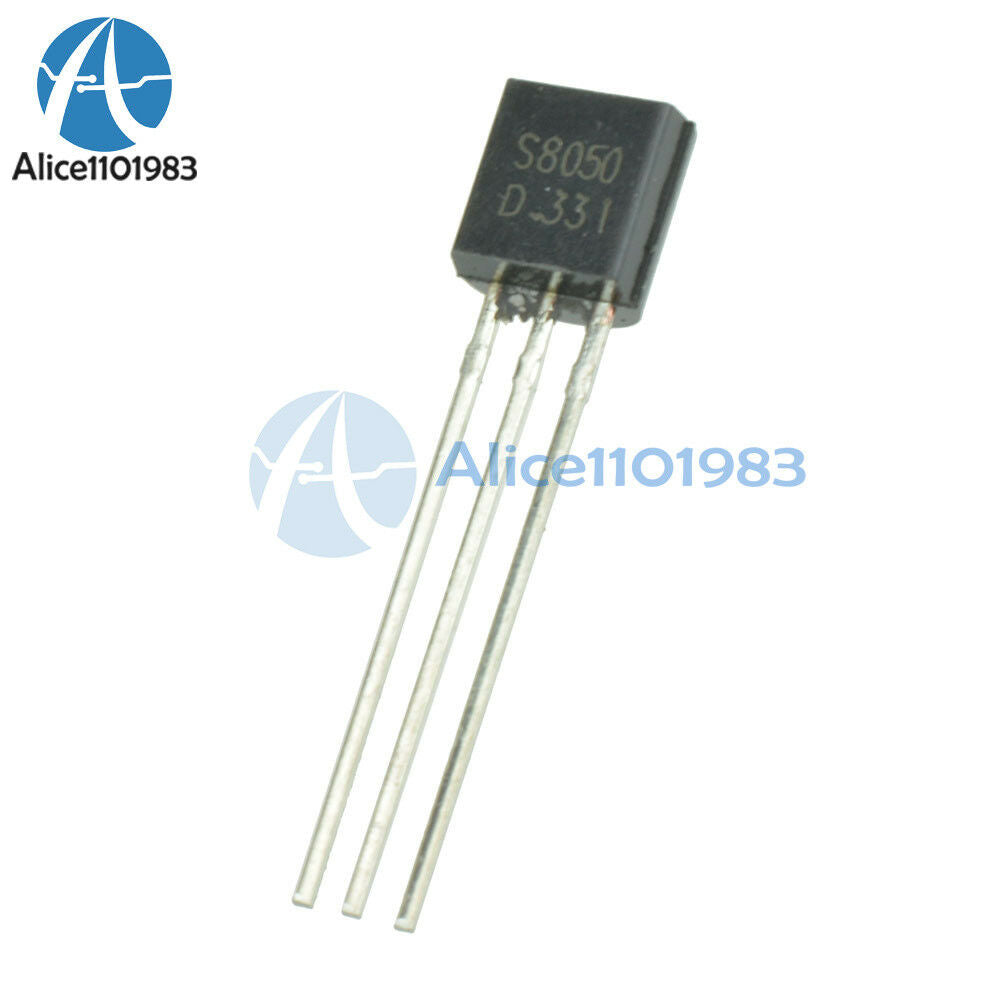 200PCS S8050 TRANSISTOR NPN 25V 1.5A TO-92