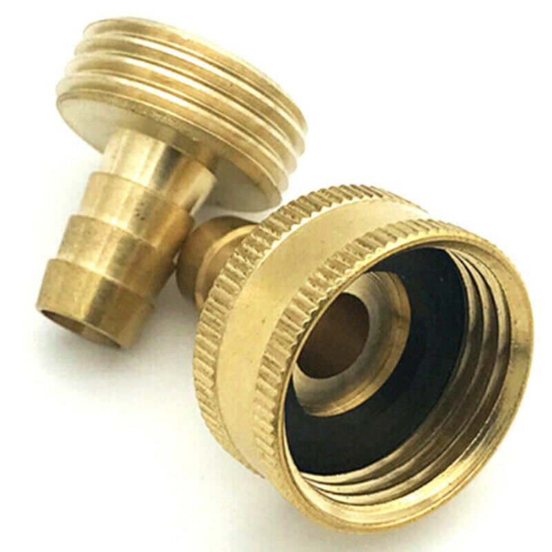 1/2" Garden Hose Mender End Repair Kit Hose Connector Male Female Connec_DD