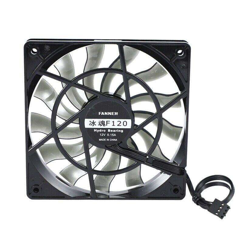 Thin 12mm Thickness 120X120X12mm 12V Desktop Computer Host Quiet Fan with S G6B8