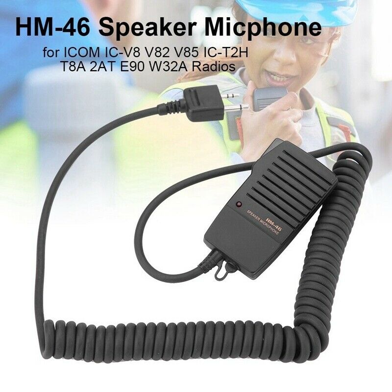 Handheld Speaker Mic for Icom Ic-V8 V85 V82 Ic-T2H T8A 2At W32A E90 Radio O7O9O9