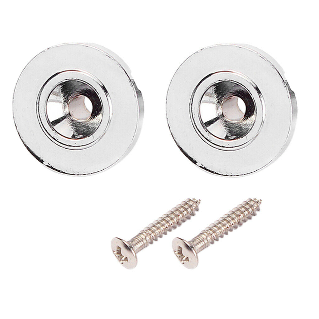 2pcs/pack Guitar String Retainer String Tree Buckles For Electric Bass