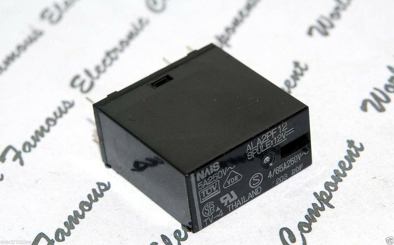 1pcs -  NAIS ALA2PF12 12V Relay - 5A 250V 4/65A250V~