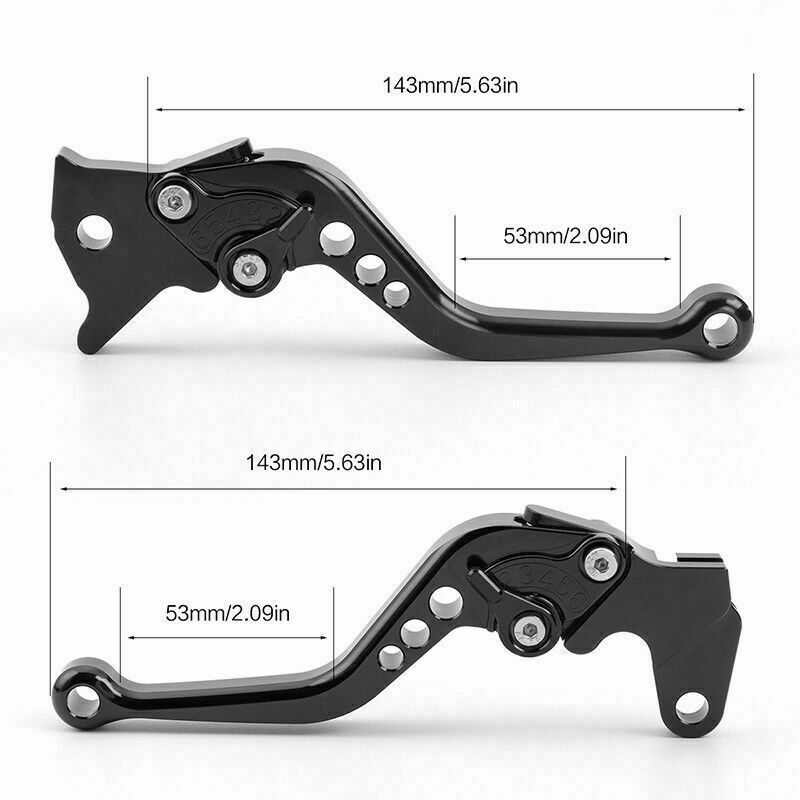 Short Clutch Brake Levers For Yamaha Blaster YFS200 Raptor 660 2004 2005 2006