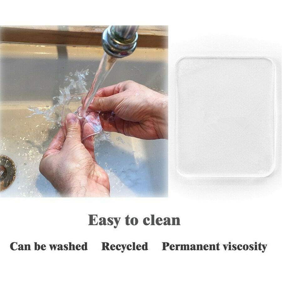 10Pcs Anti Slip Wall Stickers Silicone Non Slip Phone Holder Sticky Gel Pad Mat