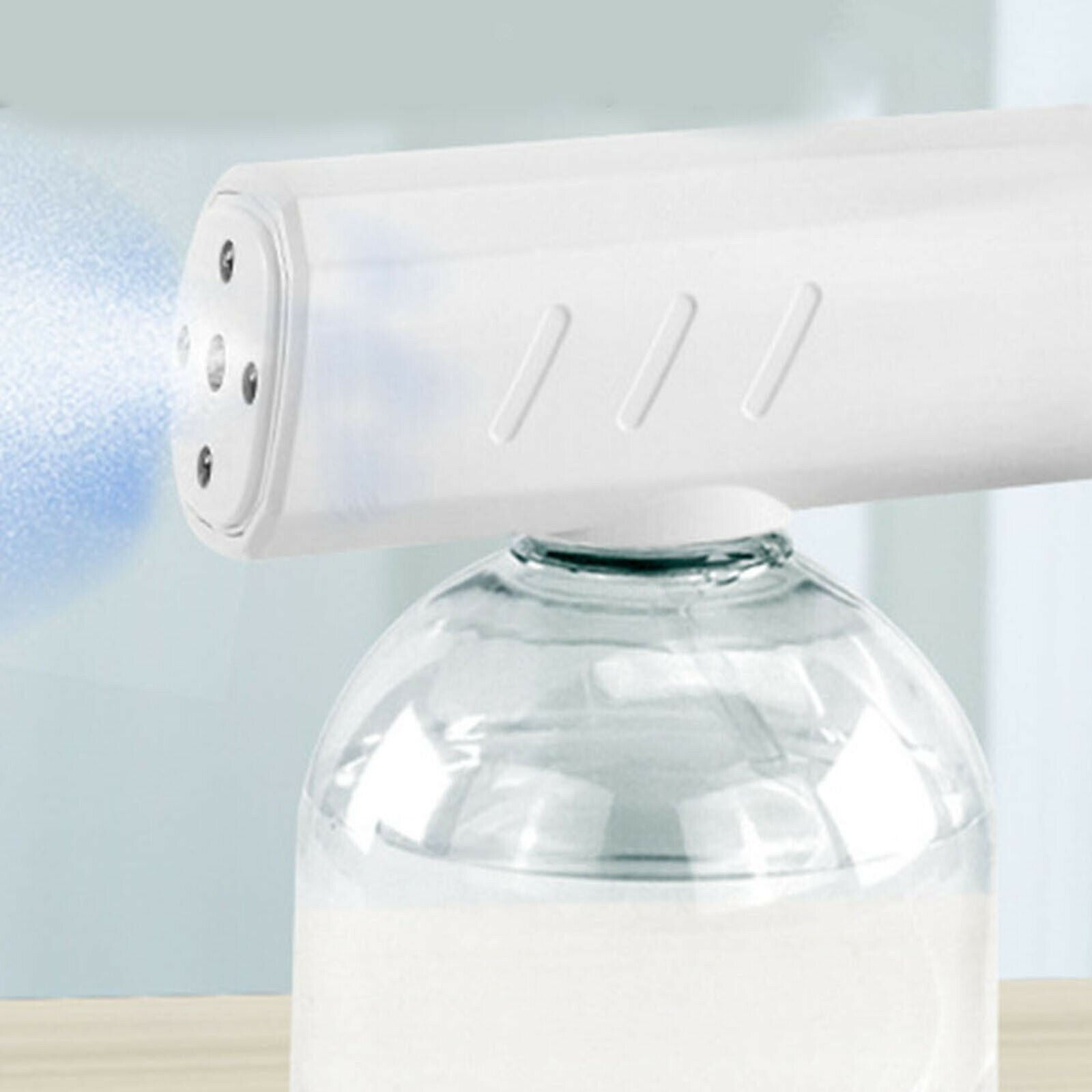 2X 300ML 500ML Nano Sanitizer Spray Fogger Blue Light for Home Office Bus