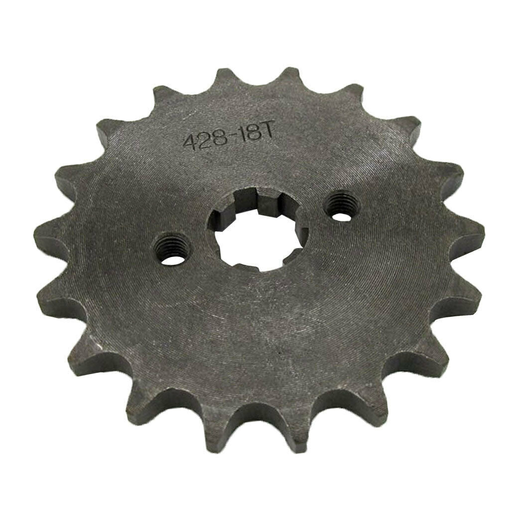 18T Teeth 17mm 428 Chain Front Sprocket Cog for Pit Quad Dirt Bike